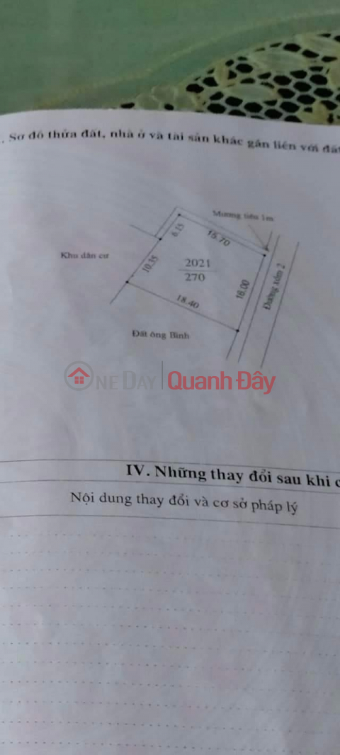 OWNER NEEDS TO SELL LAND LOT URGENTLY in Xuan Hoa Commune, Nam Dan District, Nghe An _0