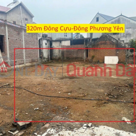 CHỦ CẮT LỖ BÁN GẤP LÔ ĐẤT 320M TẠI ĐÔNG PHƯƠNG YÊN-CHƯƠNG MỸ-HÀ NỘI _0