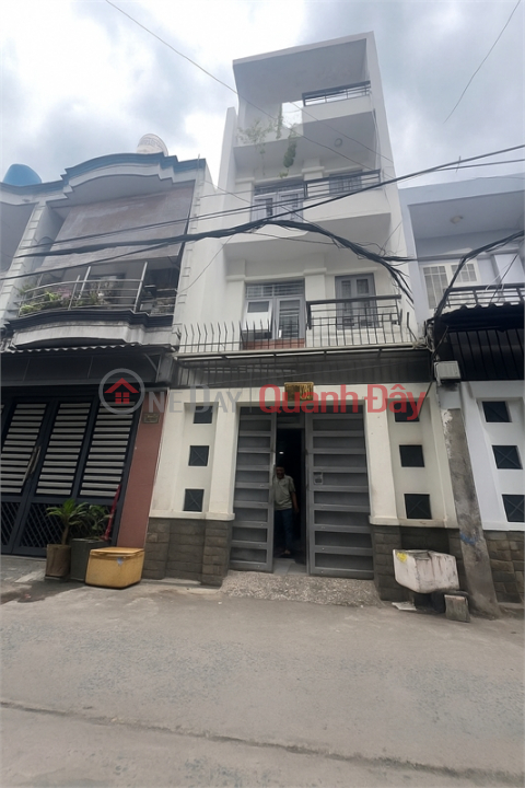 House for sale 4x11m, 3 floors - Alley 6m Thong Nhat, Ward 16, Go Vap - Only 5.65 billion _0