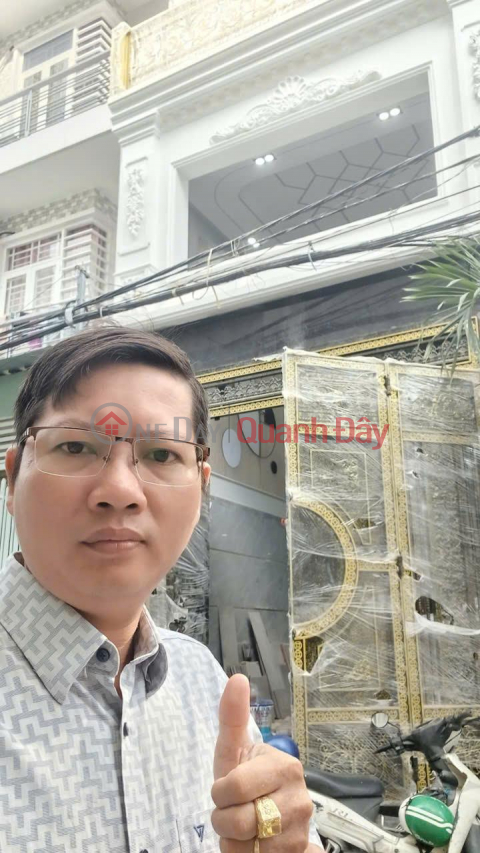 NEW HOUSE IN BINH TAN, NEAR LE VAN QUOI, 5 FLOORS, ELEVATOR, ABOVE 8 BILLION _0