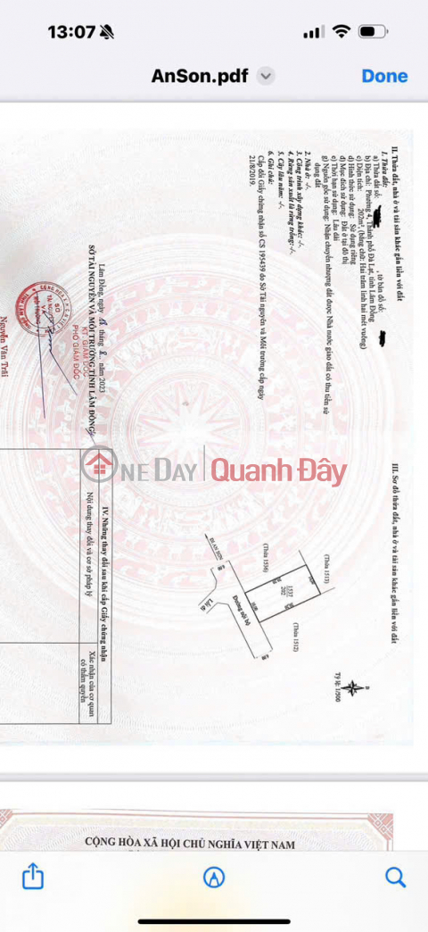 ĐẤT ĐẸP – GIÁ TỐT – CHÍNH CHỦ CẦN BÁN ĐẤT TẠI Đường An Sơn, Phường 4, TP. Đà Lạt, Tỉnh Lâm Đồng _0