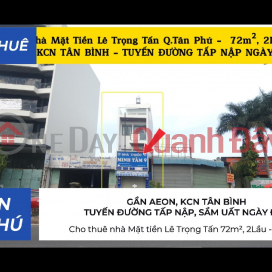 House for rent on Le Trong Tan Street, 72m², 2 floors - 25 million _0