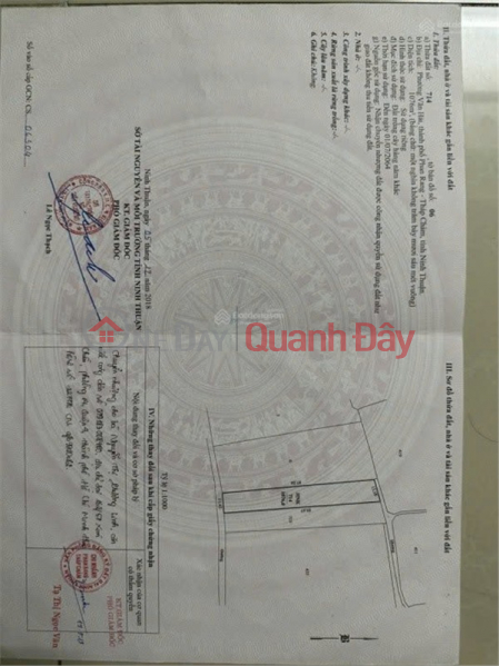 BEAUTIFUL LAND - GOOD PRICE - OWNER NEEDS TO SELL A LOT OF LAND IN A GOOD LOCATION IN Van Hai, Phan Rang - Thap Cham, Ninh Thuan Sales Listings