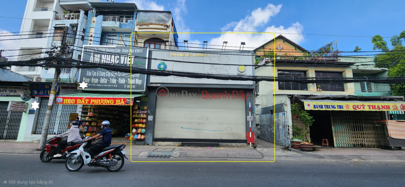 Cho thuê nhà 2 MẶT TIỀN Âu Cơ Q.Tân Phú 140m², 2TẦNG - KHU THƯƠNG HIỆU SẦM UẤT | Việt Nam Cho thuê, đ 50 triệu/ tháng