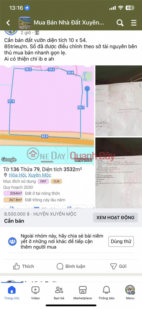 OWNER NEEDS TO SELL LAND LOT QUICKLY In Xuyen Moc, Ba Ria Vung Tau Province _0