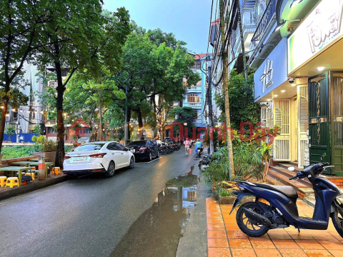 Sidewalk, lake view, open, super cool business, 2-lot subdivision, open for cars, at Chua Lang, Dong Da, 57m2, 5 floors, over 28 billion _0