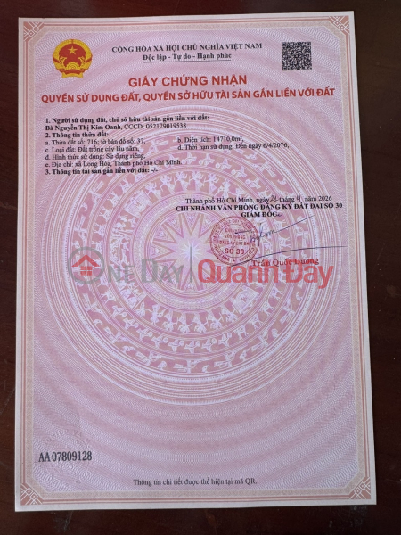 Property Search Vietnam | OneDay | Nhà ở | Niêm yết bán | QUỸ ĐẤT 22500M2 VIEW HỒ ĐỘC BẢN ĐỊA PHẬN TPHCM TIỀM NĂNG DLST KHAI THÁC DÒNG TIỀN BỀN VỮNG