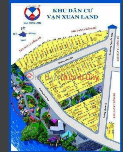Need to sell quickly plot of land 2MT - West Tu Trach (NE-TN) opposite Vinhomes GrandPark, Nguyen Xien, Long Thanh Ward Sales Listings
