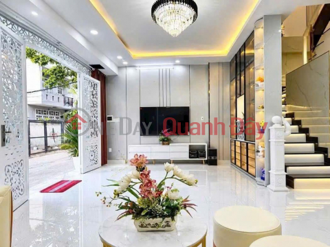 Corner house with two open facades, 8m wide, quiet location, furnished, price over 6.5 billion VND. _0