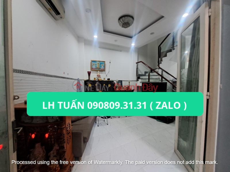 3131 - House for sale in District 3, Rach Bung Binh, 42m2, 4 floors reinforced concrete, 5 bedrooms, price only 4.6 billion Sales Listings