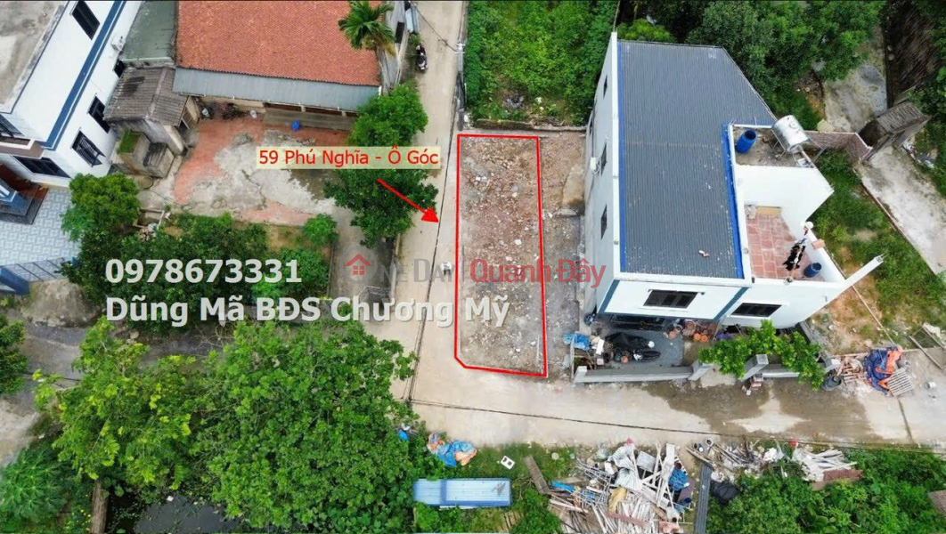 Property Search Vietnam | OneDay | Residential, Sales Listings, 59M OF LAND AT PHU NGHIA-CHUONG MY INDUSTRIAL PARK