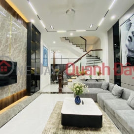 House for sale in Bang Liet - Linh Dam, 56m2 x 4 floors, beautiful, near the road, price 7.9 billion, big alley, wide _0