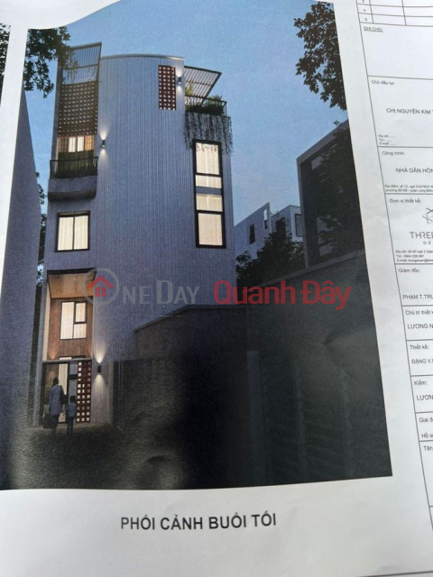 Hoang Nhu Tiep new house 62m2, 5 floors, frontage 7.5m, 6.85 billion. Long Bien _0