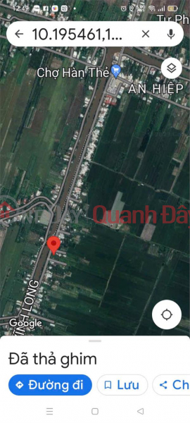 OWNER Need to Sell Land on the road and river in An Hiep Hamlet, Loc Hoa Commune, Long Ho, Vinh Long Sales Listings