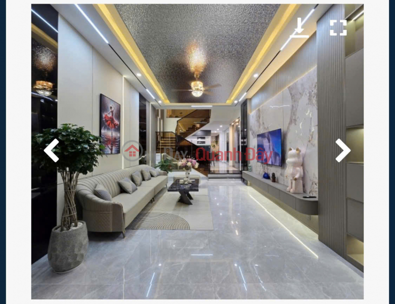 Nam Hoa Xuan, 3-storey house for business, new and beautiful, next to the corner lot opposite the diamond island. Sales Listings