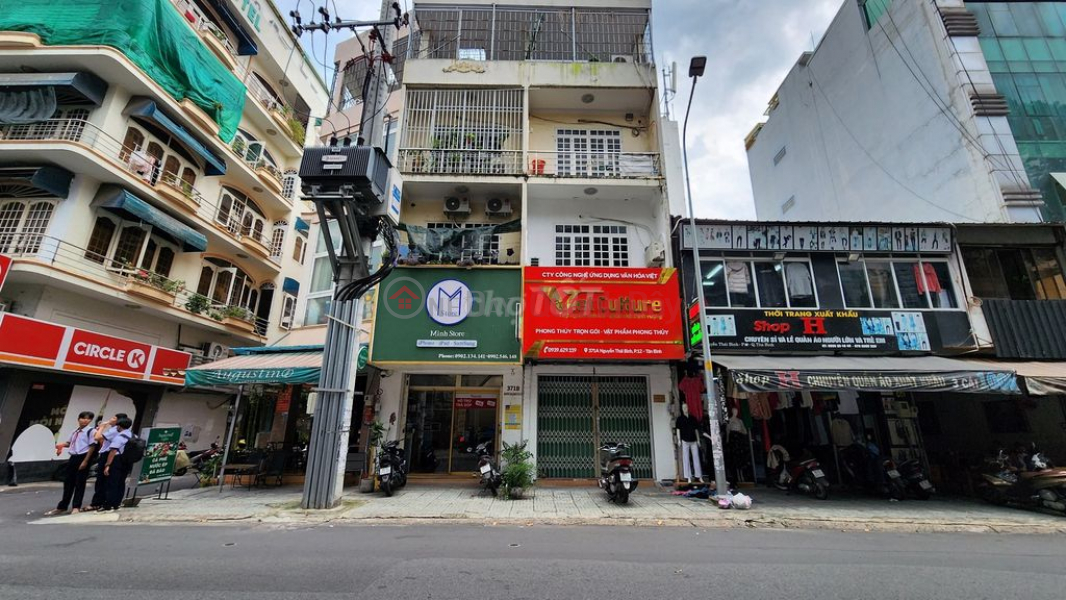 Nhà 1 trệt 1 lầu MTKD Nguyễn Thái Bình - 15 triệu Niêm yết cho thuê