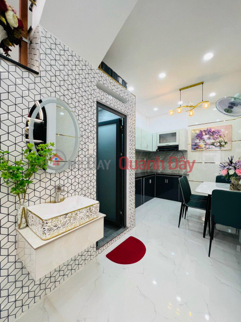 Beautiful small house fully furnished, beautiful interior as shown in Bui Quang La Go Vap. _0