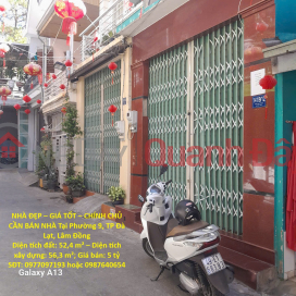 NHÀ ĐẸP – GIÁ TỐT – CHÍNH CHỦ CẦN BÁN NHÀ Tại Phường 9, TP Đà Lạt, Lâm Đồng _0