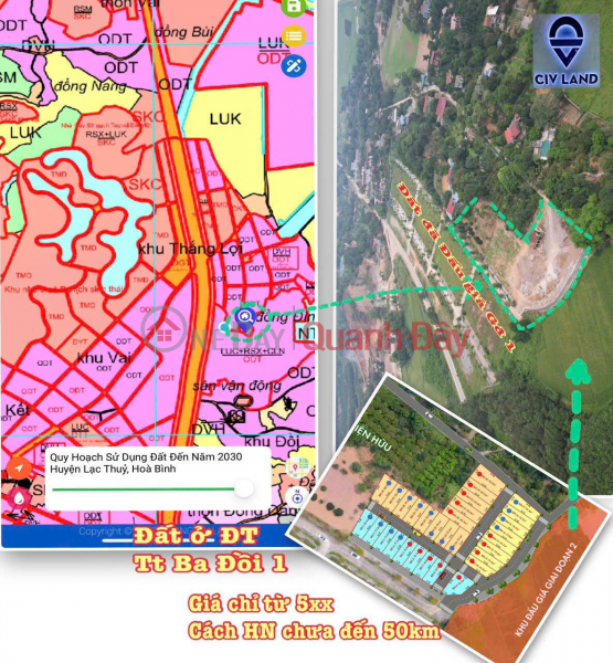 giá chỉ từ 650 triệu/lô sở hữu ngay đất ở đô thị cạnh An Phú, Mỹ Đức, Hà Nội Niêm yết bán