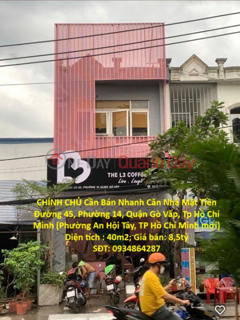 OWNER URGENTLY SELLING A HOUSE ON A MAIN ROAD IN GO VAP DISTRICT, HO CHI MINH CITY _0