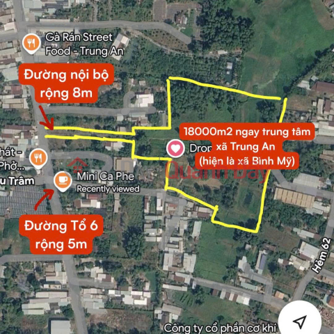PRIME LAND – GOOD PRICE – OWNER WANTS TO RENT OR SELL A LARGE PLOT OF 18,000m2 (1.8ha) IN BINH MY COMMUNE, HO CHI MINH CITY _0