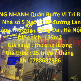 SANG NHANH Quán Buffe Vị Trí Đẹp Tại Quận Đống Đa - Giá Ưu Đãi _0