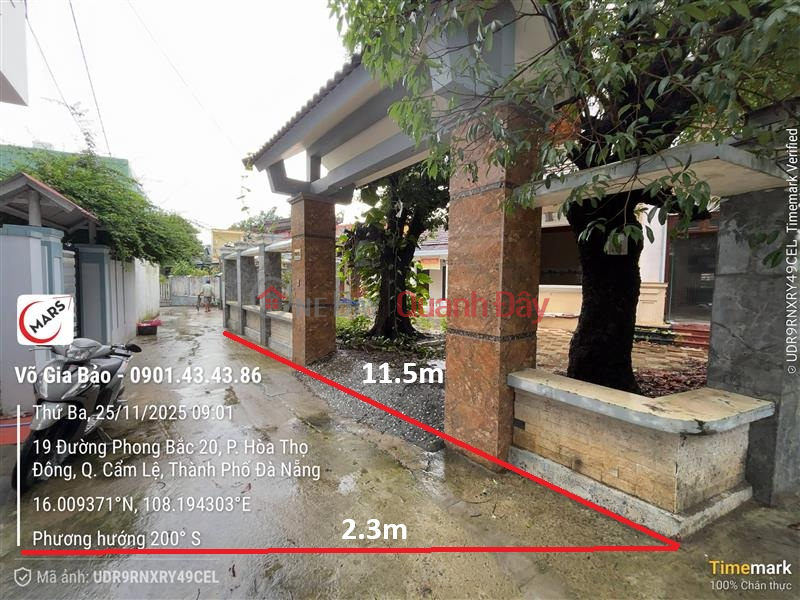 Chính chủ cần bán đất kiệt Phong Bắc 20, Cẩm Lệ, Đà Nẵng, Việt Nam, Bán, đ 10,5 tỷ