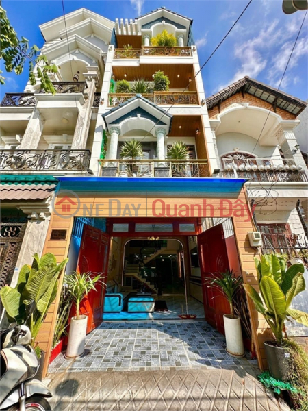 Beautiful house 4 floors, 4.2x15m, 5m alley Huynh Van Nghe, Tan Binh Sales Listings