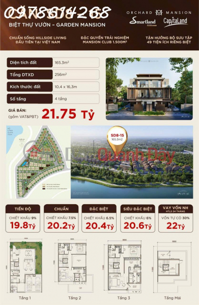 Property Search Vietnam | OneDay | Residential, Sales Listings GARDEN MANSION BY SYCAMORE VILLAS, NORTH SAIGON SCIENCE AND TECHNOLOGY CENTER