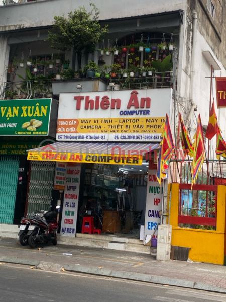 Mua bán, sữa chữa laptop Thiên Ân Computer - 157 Trần Quang Khải (Buy, sell and repair laptops Thien An Computer - 157 Tran Quang Khai) Quận 1 | ()(1)