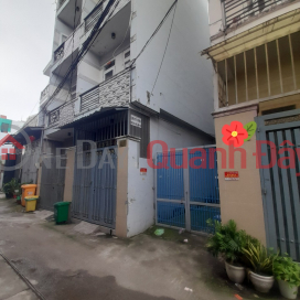 4-storey house with 3 bedrooms, car alley, Huong road 2, Binh Tan, price 1.6 billion VND _0