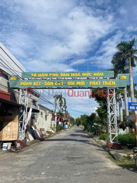 đ 2 tỷ | ĐẤT MẶT ĐƯỜNG ĐỨC HẬU – 100M2 – GIÁ 2 TỶ – TRỤC ĐƯỜNG ĐANG LÀM MỚI – ZALO 0567 222 555