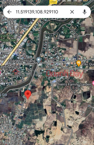 BEAUTIFUL LAND – FAMILY NEEDS TO SELL BEAUTIFUL LAND LOT IN Phuoc Dan Town, Ninh Phuoc District, Ninh Thuan Province QUICKLY Sales Listings