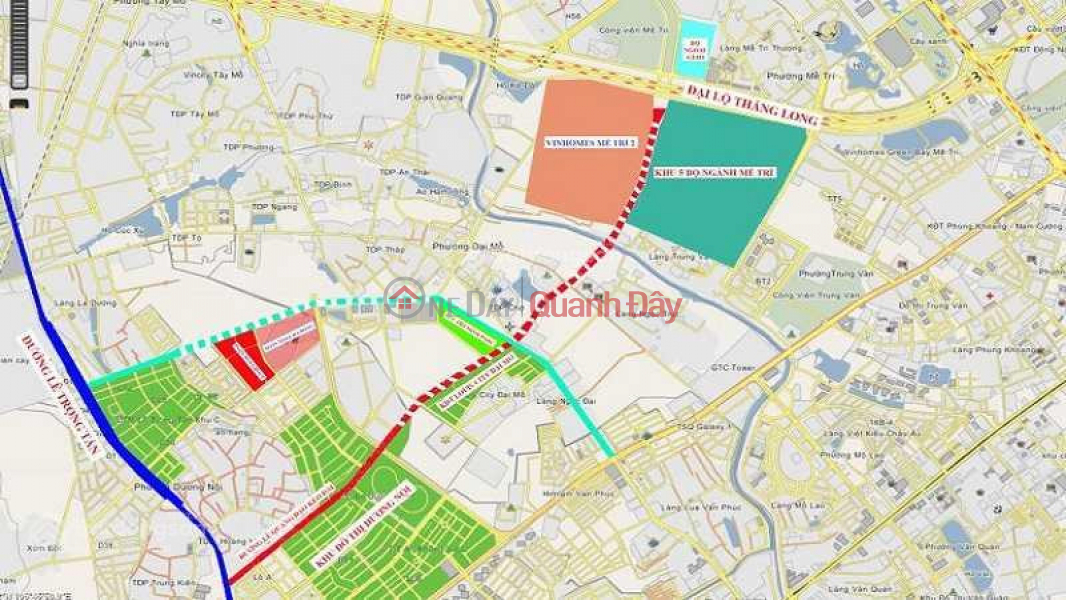 The owner sold 92m2 of land on Sa Doi Street, Trung Van Ward, Nam Tu Liem, Hanoi. | Vietnam | Sales, đ 8.5 Billion