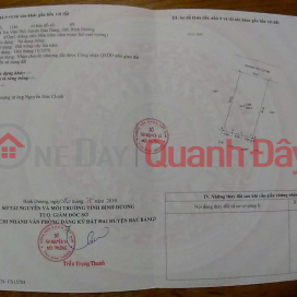 Owner Urgently Sells Land In Tru Van Tho Commune, Bau Bang District, Binh Duong _0