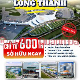 Nhà đất nền khu vực sân bay Long Thành giá rẻ sổ riêng _0