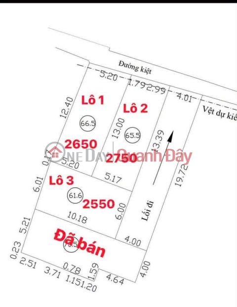 Bán cụm đất kiệt 65 Phạm Như Xương - Gần Bệnh Viện Đa Khoa Liên Chiểu _0