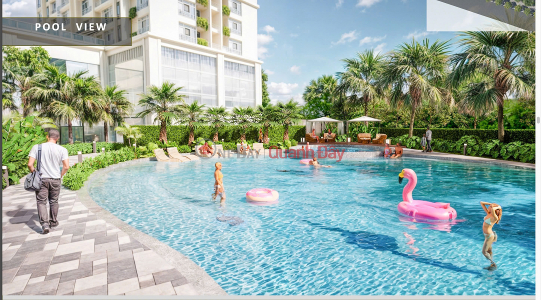 Corner apartment for sale with 2 bedrooms, view of the bustling city center of Capital Square, Da Nang Sales Listings