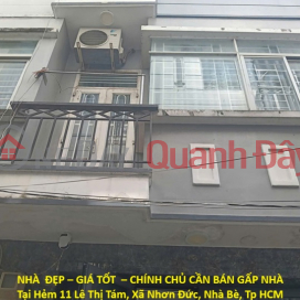 BEAUTIFUL HOUSE – GREAT PRICE – OWNER URGENTLY SELLING HOUSE in Nhon Duc Commune, Nha Be District, Ho Chi Minh City _0