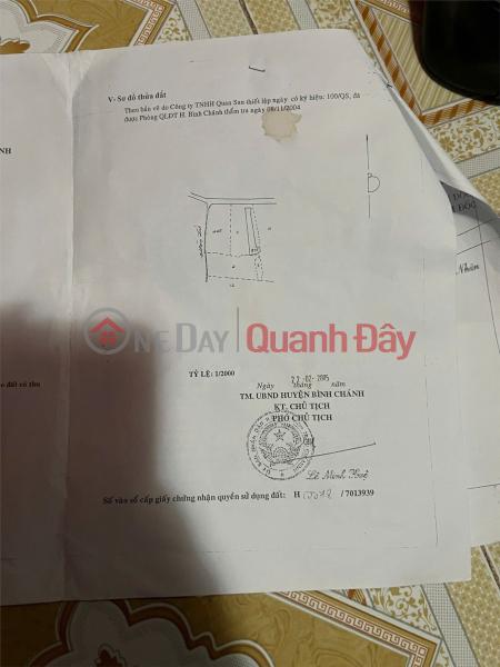 NHÀ MẶT TIỀN – GIÁ TỐT – CHÍNH CHỦ CẦN BÁN Tại 578A ấp 1, Xã An Phú Tây, Huyện Bình Chánh Niêm yết bán