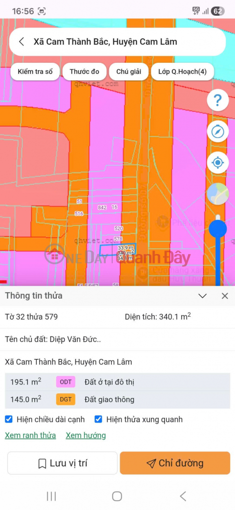 Đất Đẹp - Đầu Tư Sinh Lời - Bán Đất Xã Cam Thành Bắc, Cam Lâm, Khánh Hòa _0