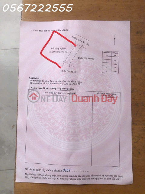 Land for sale, garden house, located on the main road of Kinh Truc village, Tan Phong, only 1.9xx billion VND - ZALO 0567 222 555 _0