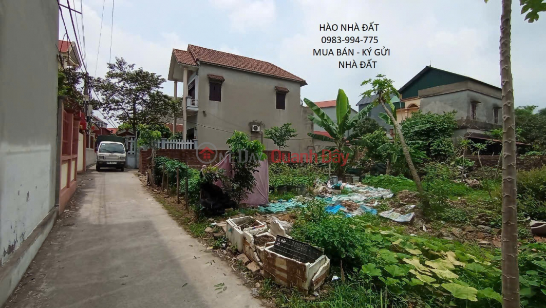 Land for sale in Thuan Thanh, Bac Ninh. 85m2 * frontage 5.8m * 1.88 billion. Corner lot, car access. Sales Listings