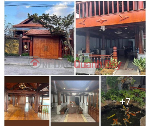 Super Beautiful Garden Villa for Sale, Ha Thanh Area, Near Le Thanh Nghi Bridge, City, Quy Nhon _0