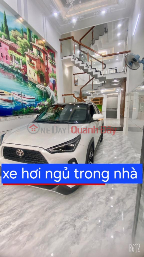 SÁT BÊN CHỢ - GẦN UỶ BAN PHƯỜNG BÌNH HƯNG HOÀ - QUỐC LỘ 1A - 54M2 - 4 TẦNG - ÔTÔ NGỦ TRONG NHÀ GIÁ 6.5 TỶ _0