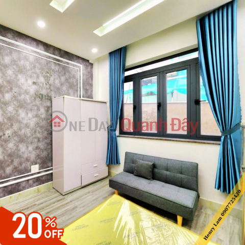 Tan Binh apartment for rent with 5 million large windows - Lac Long Quan Bay Hien _0