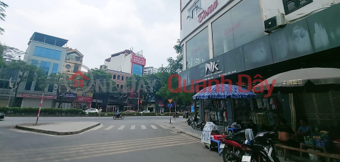 Corner lot house on Nguyen Van Cu street - Long Bien, 55m x 4 floors, floor clearance, sidewalk 8m _0