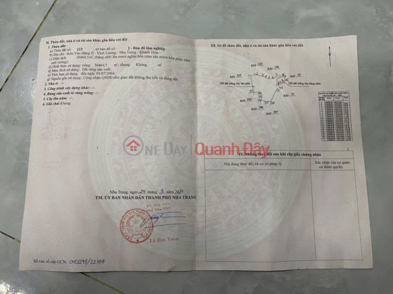 | Làm ơn chọn Nhà ở, Niêm yết bán đ 2 tỷ