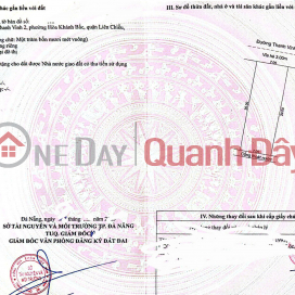 Land for sale on Thanh Vinh 10 road, connecting to Dang Chat road. _0