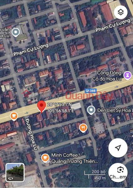 Chính Chủ Bán Nhà Mặt Tiền Đường Đại Cồ Việt Thị Trấn Thiên Tôn Hoa Lư Ninh Bình Niêm yết bán